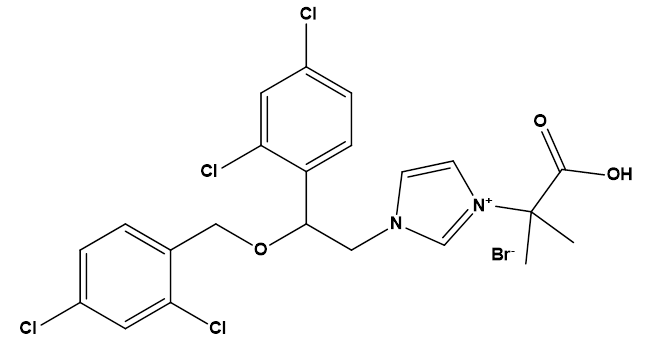 Miconazole EP Impurity E / Miconazole BP Impurity E / Miconazole N-(2-Methyl)propanoate
